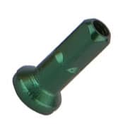 Nyple CNSPOKE AN12, Aluminiowe 14G 12mm, Zielone 144szt.