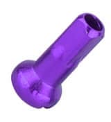 Nyple CNSPOKE AN12, Aluminiowe 14G 12mm, Fioletowe 144szt.