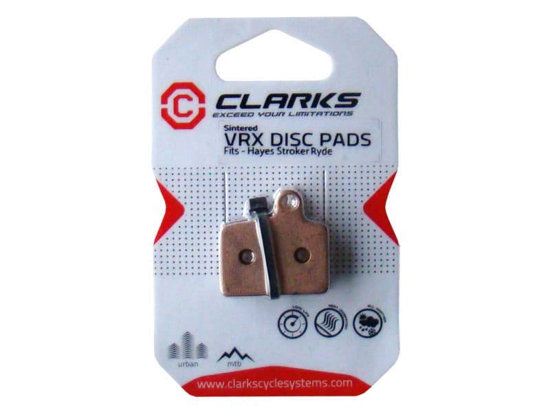 Okładziny hamulcowe CLARKS VRX843 Metaliczne, Dla HAYES (Stroker Ryde, Stroker Dyno) (NEW)