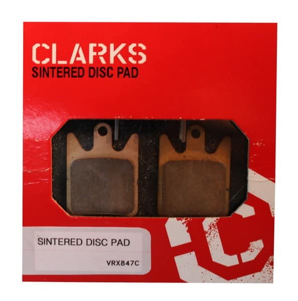CLARKS VRX847 metalinės diskinių stabdžių kaladėlės, skirtos HOPE (Moto V2)