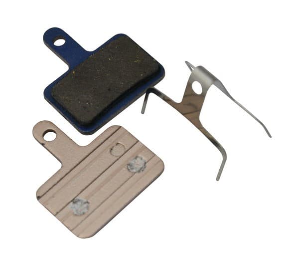 CLARKS VRS811 pusiau metalinės diskinių stabdžių kaladėlės, skirtos SHIMANO/TEKTRO & TRP (Shimano Deore M515, M475, M525, M465, M495, Tektro Draco, Dorado, Orion, Auriga, Aquila, HDC300, TRP - Spyre, Hylex, Clarks CMD-32, S2, Clout 1)