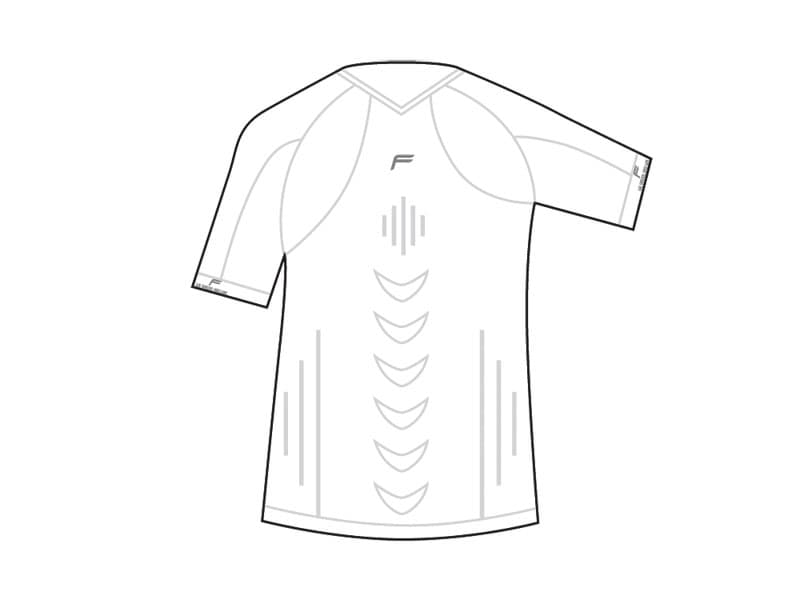 Koszulka męska FUSE STAYCOOL Megalight 140 T-Shirt / XXL biała (WYPRZEDAŻ -60%)