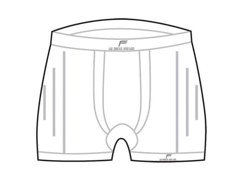 Boxerki męskie FUSE STAYCOOL Megalight 140 / M białe (WYPRZEDAŻ -60%)