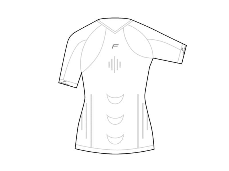 Moteriški funkciniai marškinėliai FUSE STAYCOOL Megalight 140 T-Shirt / M balti
