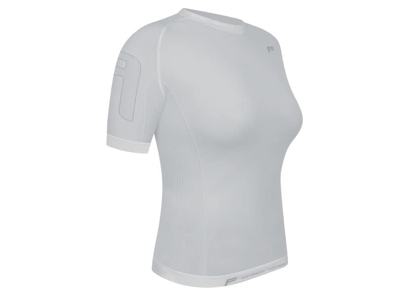 Moteriški funkciniai marškinėliai FUSE ALLSEASON Megalight 200 T-Shirt / S balti