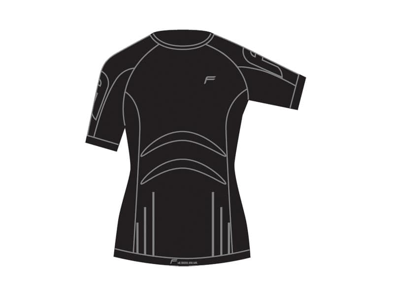 Moteriški funkciniai marškinėliai FUSE ALLSEASON Megalight 200 T-Shirt / M juodi