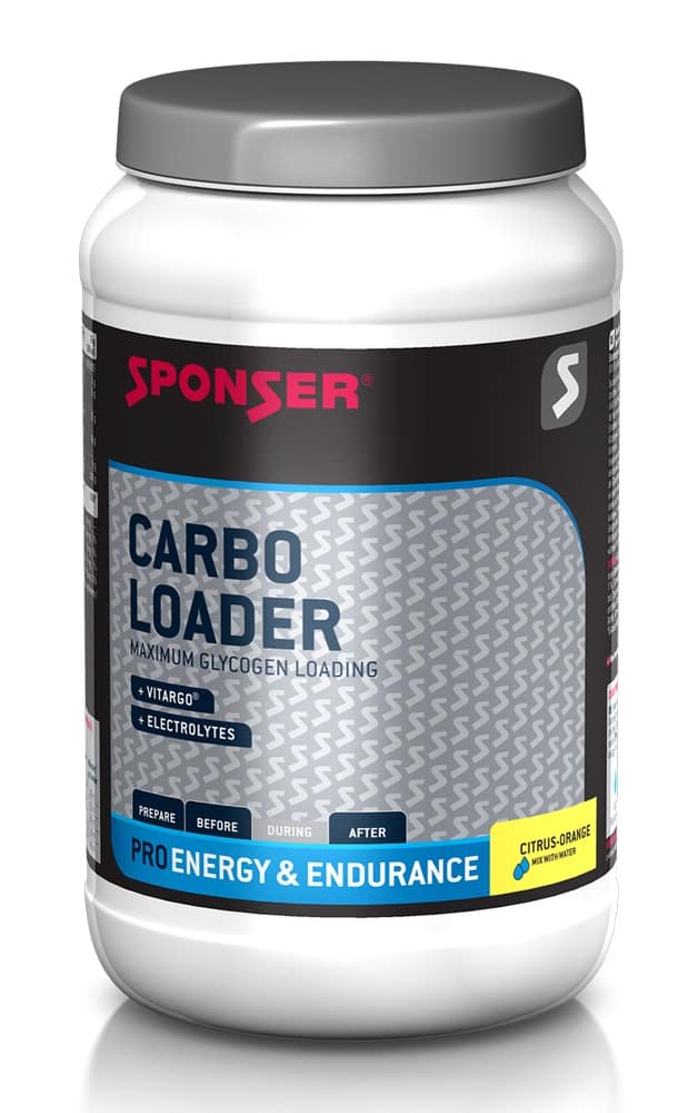 Napój SPONSER CARBO LOADER cytrynowo-pomarańczowy pudełko 15 szt x 75g (NEW)