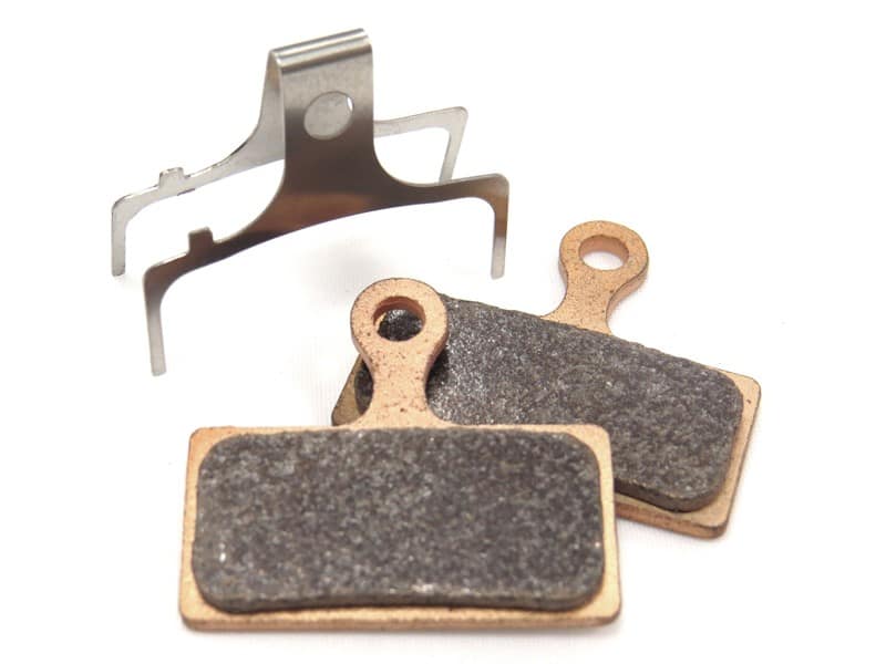 CLARKS VRX852 metalinės diskinių stabdžių kaladėlės, skirtos SHIMANO/FSA/CLARKS (Shimano XTR M985, M987, M988, M975, M965 - XT M785, SLX M666, M675, DEORE M615, Alfine/Clarks M1, M2, M3, CMD-22, CMD-23, CMD-27)
