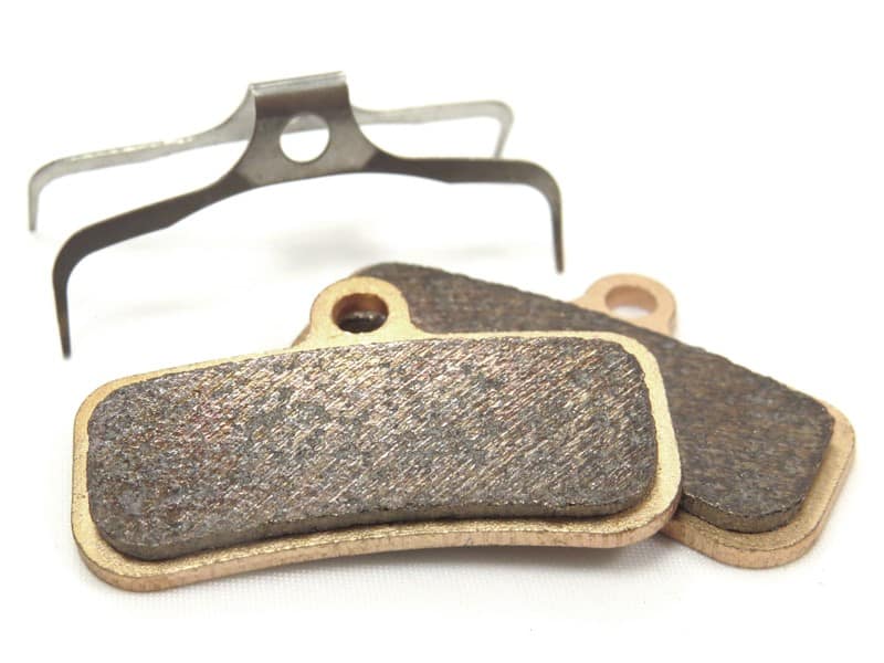 CLARKS VRX851 metalinės diskinių stabdžių kaladėlės, skirtos CLARKS/SHIMANO/TEKTRO (Saint M810 (AM), Shimano XTR BR-M9120, XT BR-M8120/BR-M8020, SLX BR-M7120, Deore BR-M6120/BR-MT420, Saint BR-M820/BR-M810, Zee BR-M640, BR-MT520/TEKTRO - HD-M750)