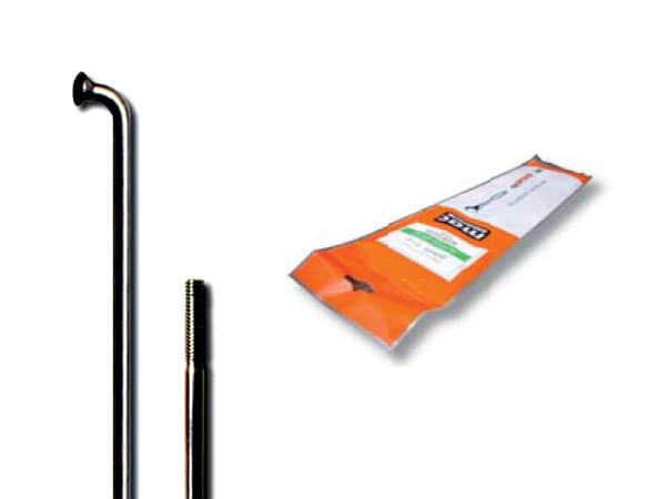 CNSPOKE 134T 2,3-2,3-2,0 nerūdijančiojo plieno stipinai, 288 mm, juodi, 72 vnt.