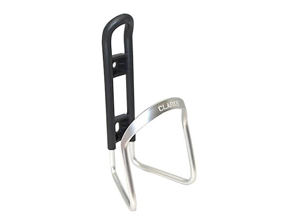 Koszyk na bidon CLARKS BC-20 STANDARD plastikowo-aluminiowy srebrny (NEW)