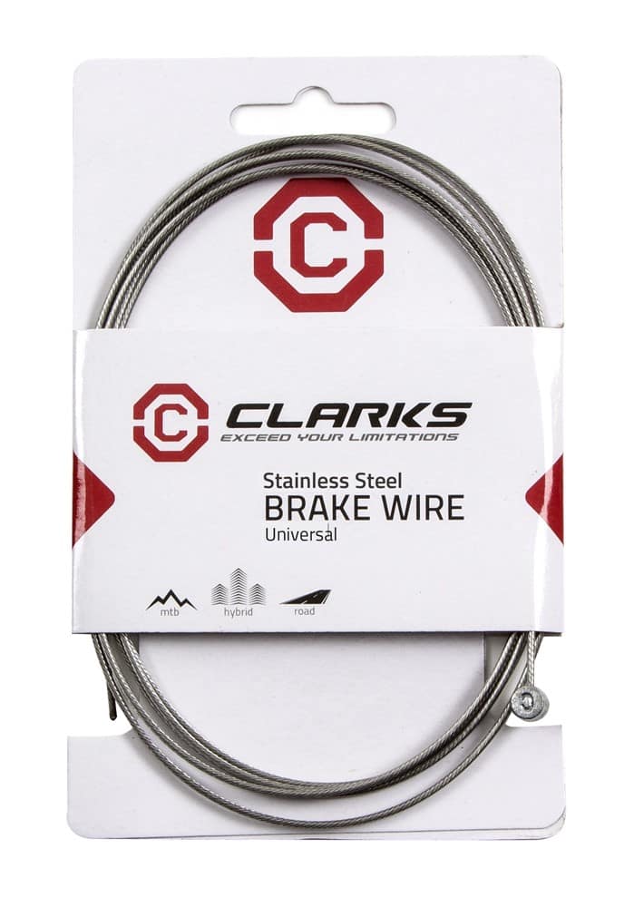 CLARKS W6053 MTB stabdžių troselis, nerūdijantis plienas, 2000 × 1,5 mm