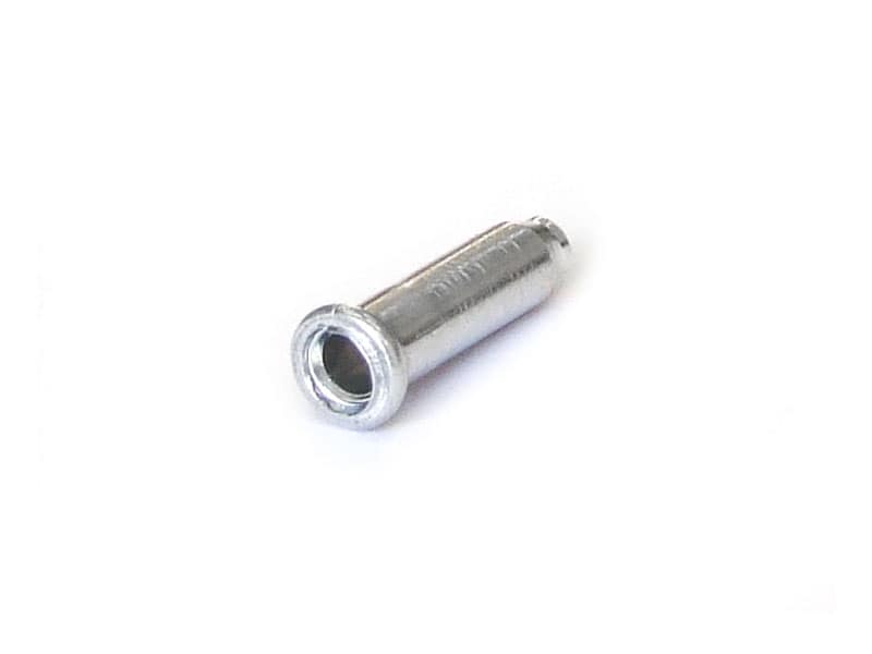 Końcówka linki hamulca/przerzutki CLARKS CX88DP 1mm-1,6mm aluminiowa 10szt srebrna (NEW)