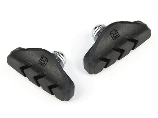Klocki hamulcowe V-brake CLARKS CP250 ROAD, Dla Shimano/Campagnolo, 50mm, Warunki Suche, Szosa, Pudełko 10 par, Czarne (DWZ)