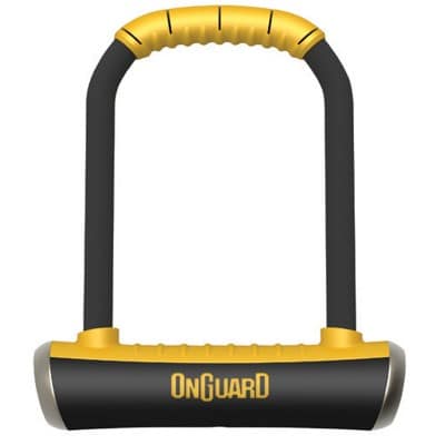 Zapięcie rowerowe ONGUARD BRUTE STD 8001 U-LOCK -  ⌀16,8mm, Wymiary: 115mm x 202mm, 5x Kluczy z kodem (NEW)