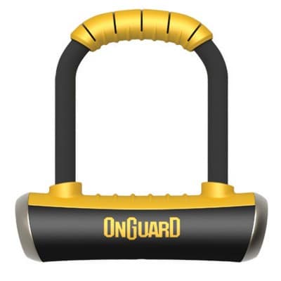 Zapięcie rowerowe ONGUARD PITBULL MINI 8006 U-LOCK - ⌀14mm, Wymiary: 90mm x 140mm, 5x Kluczy z kodem (NEW)