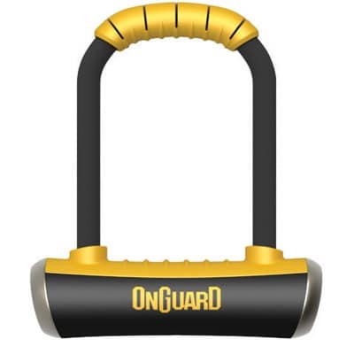 Zapięcie rowerowe ONGUARD PITBULL MEDIUM 8006M U-LOCK - ⌀14mm, Wymiary: 90mm x 175mm, 5x Kluczy z kodem (NEW)