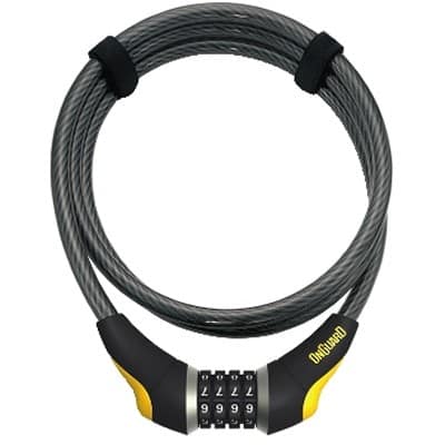Zapięcie rowerowe ONGUARD AKITA 8042 LINKA + SZYFR, Wymiary: 185cm x 10mm (NEW)