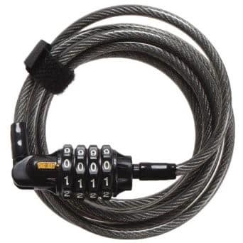 Zapięcie rowerowe ONGUARD TERRIER COMBO 4 8061 LINKA + SZYFR, Wymiary: 120cm x 6mm (NEW)