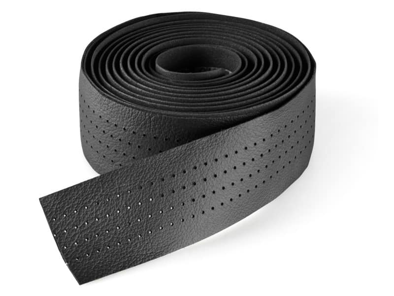 Owijka na kierownicę SELLE ITALIA SMOOTAPE CLASSICA BLACK, 2,5mm, Żel, Perforowana skóra, Czarna (NEW)