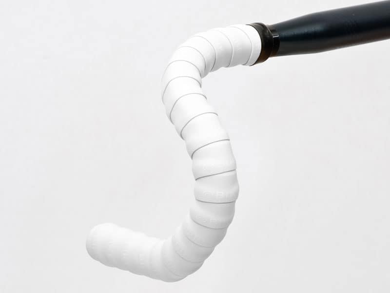 Owijka na kierownicę BIKE RIBBON SILICONE SIO2 gr.3,0mm silikon biała (DWZ)