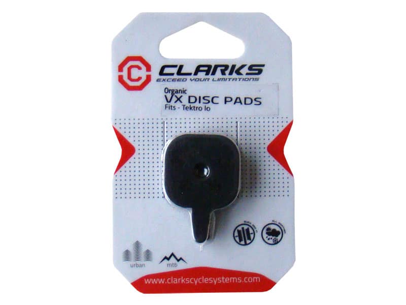 CLARKS VX844 dervinės diskinių stabdžių kaladėlės, skirtos TEKTRO (Lo) 20 porų dėžutė