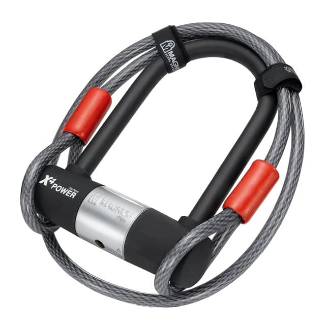 Zapięcie rowerowe MAGNUM 3039 U-LOCK + CABLE - 14mm 90mm 140mm - 5 x Klucze z kodem + LINKA 10mm 120cm (NEW).