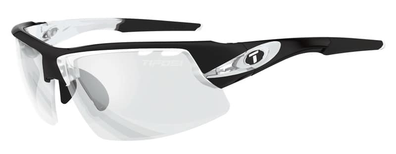 Okulary TIFOSI CRIT FOTOTEC crystal black (1 szkło Light Night FOTOCHROM 76%-27% transmisji światła) (NEW)