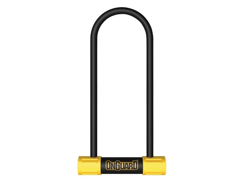 Zapięcie rowerowe ONGUARD BULLDOG MINI LS 8014 U-LOCK - ⌀13mm, Wymiary: 90mm x 240mm, 5x Kluczy z kodem (NEW)