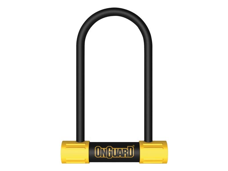 Zapięcie rowerowe ONGUARD BULLDOG MEDIUM 8013M U-LOCK - ⌀13mm, Wymiary: 90mm x 175mm, 5x Kluczy z kodem (NEW)
