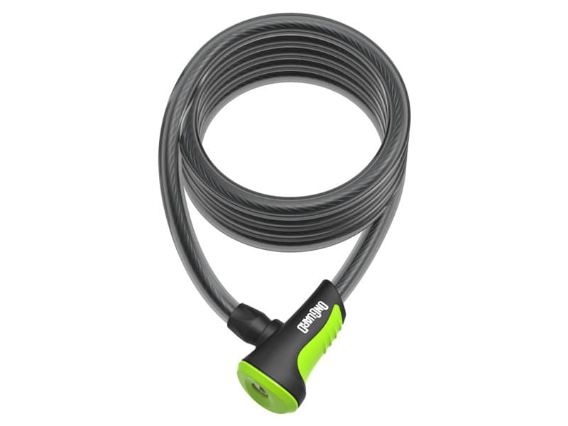 Zapięcie rowerowe ONGUARD NEON 8163GR Linka - 12mm 120cm - 2x Klucze Zielone (NEW)