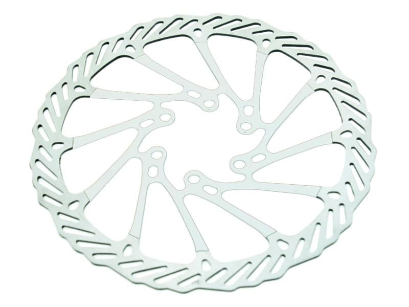 Tarcza hamulcowa CLARKS CL 160mm, Mocowanie IS (6 śub), Grubość 1,8mm, Srebrna, Waga 106g (NEW)