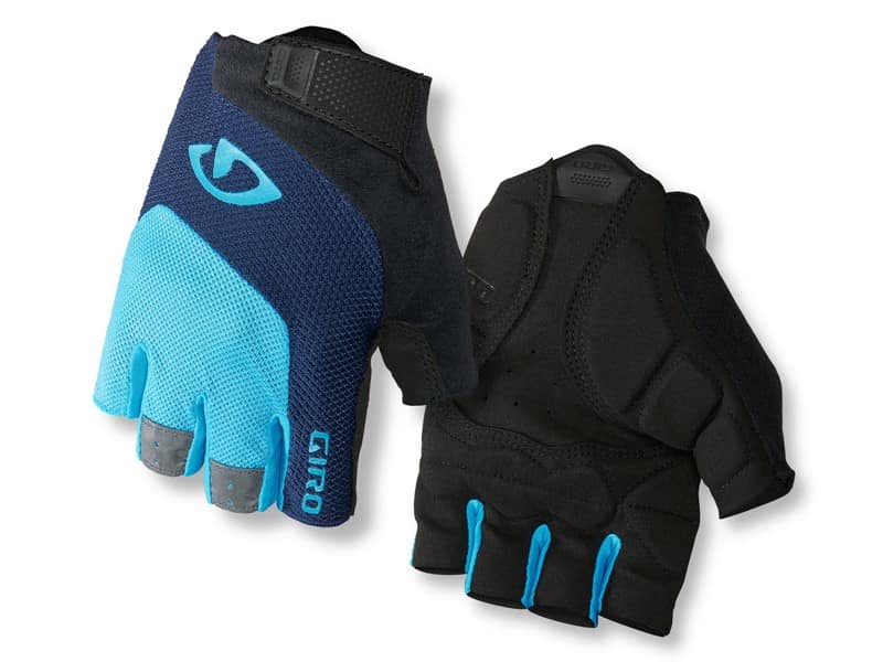 Rękawiczki męskie GIRO BRAVO GEL krótki palec blue roz. M (obwód dłoni 203-229 mm / dł. dłoni 181-188 mm) (WYPRZEDAŻ -50%)