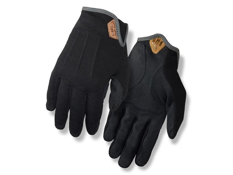 Rękawiczki męskie GIRO D'WOOL długi palec black roz. S (obwód dłoni 178-203 mm / dł. dłoni 175-180 mm) (NEW 2026)