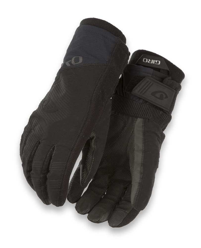 Rękawiczki zimowe GIRO PROOF długi palec black roz. XL (obwód dłoni 248-267 mm / dł. dłoni 200-210 mm) (NEW 2025)