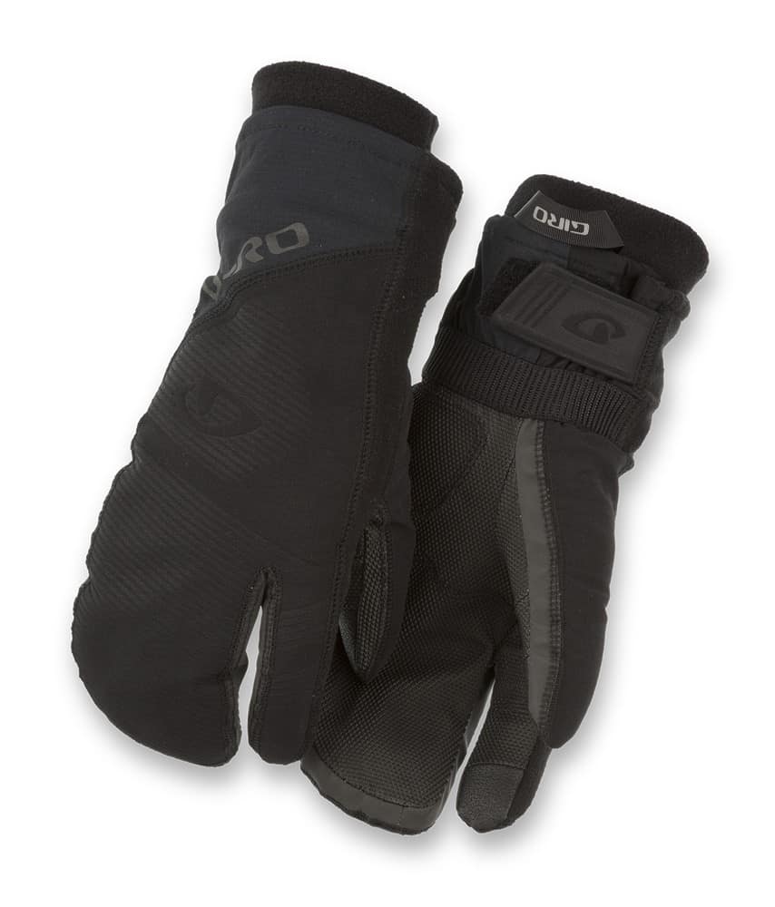 Rękawiczki zimowe GIRO 100 PROOF długi palec black roz. XL (obwód dłoni 248-267 mm / dł. dłoni 200-210 mm) (NEW 2025)