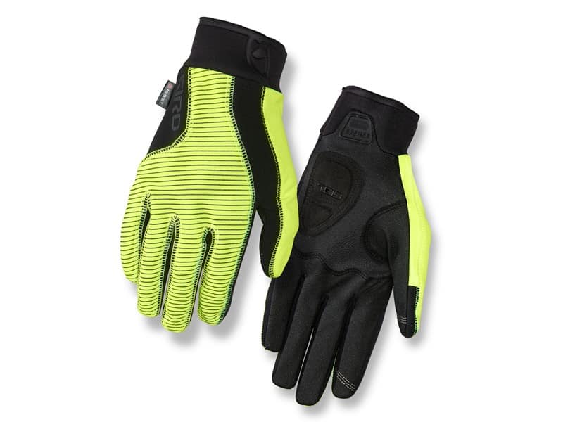 Rękawiczki zimowe GIRO BLAZE 2.0 długi palec highlight yellow black roz. XXL (obwód dłoni od 267 mm / dł. dłoni od 211 mm) (NEW 2025)