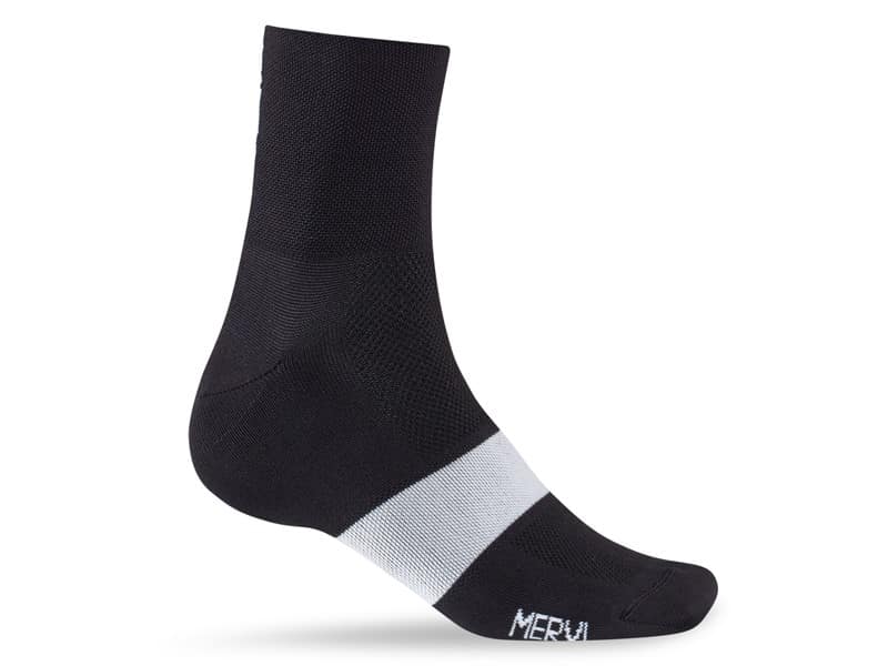 Skarpety GIRO CLASSIC RACER black white roz. M (40-42) (DWZ)