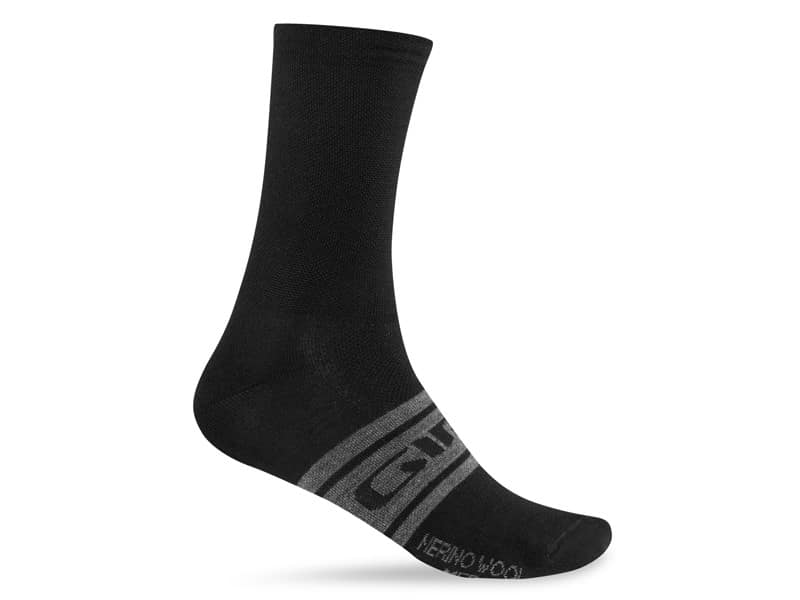 Skarpety GIRO SEASONAL MERINO WOOL black charcoal roz. M (40-42) (NEW)