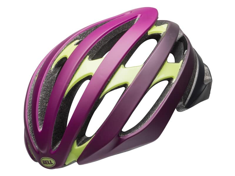 Kask szosowy BELL STRATUS matte plum pear black roz. S (52–56 cm) (WYPRZEDAŻ -50%)