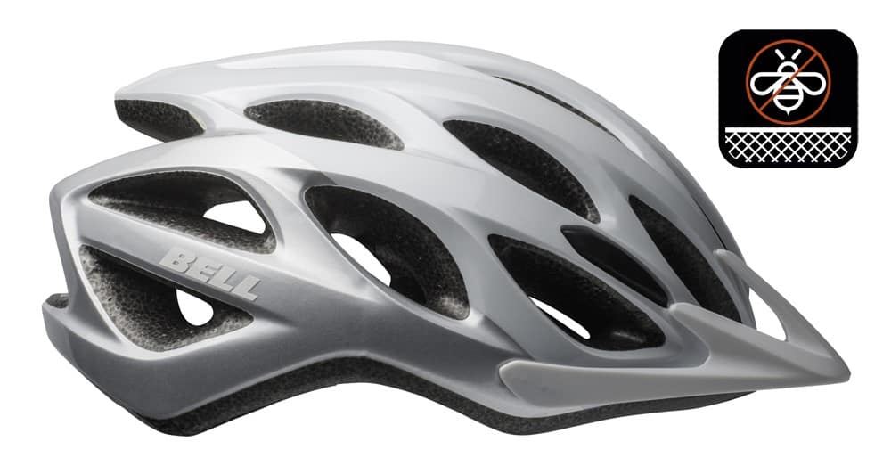 Kask mtb BELL TRAVERSE gloss white silver roz. Uniwersalny (54–61 cm) (NEW 2025)