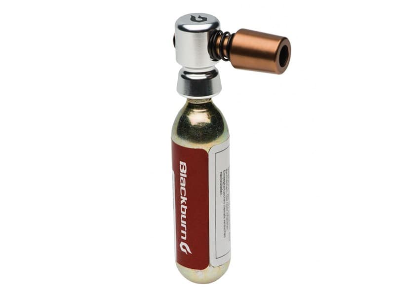 Pompka ręczna BLACKBURN WAYSIDE CO2 + 1x nabój gazowy 16g srebrny (NEW).
