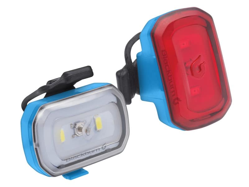Zestaw lampki BLACKBURN CLICK USB przód 60 lumenów, CLICK USB tył 20 lumenów niebieskie (NEW).