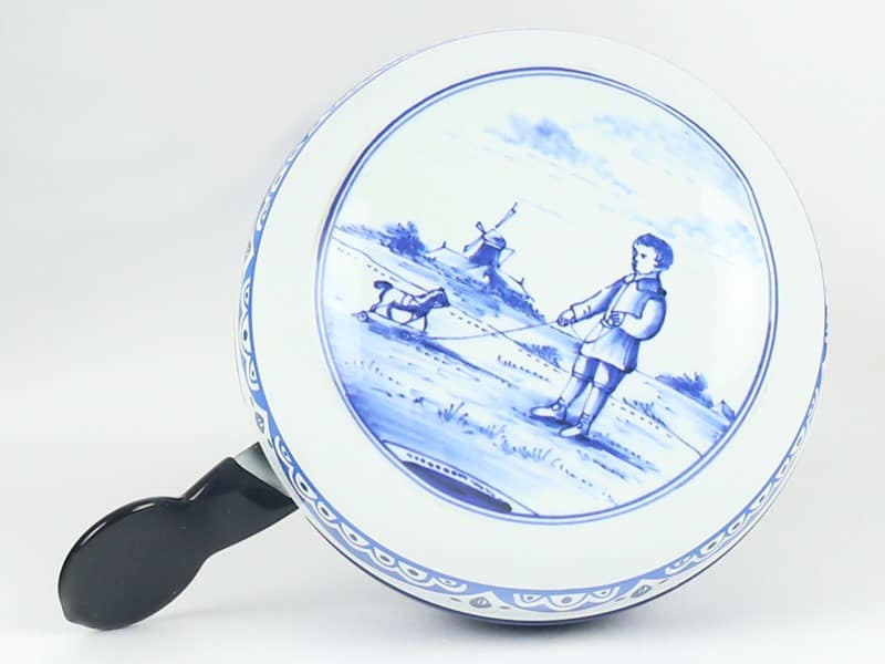 Dzwonek rowerowy WIDEK DING DONG DELFT BLUE child połysk 1szt. (NEW)