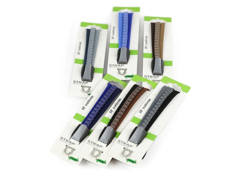 Taśma do bagażnika WIDEK TRIO STRAPS RETRO COLLECTION gumowa mix kolorów pudełko 12szt. (NEW)