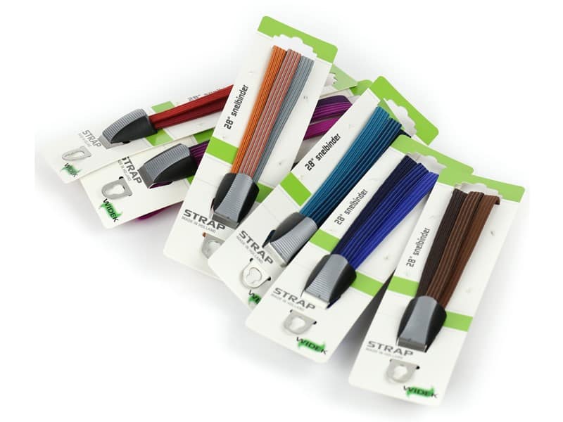 Taśma do bagażnika WIDEK TRIO STRAPS E-BIKE VISION gumowa mix kolorów pudełko 12szt. (NEW)