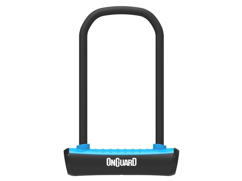 Zapięcie rowerowe ONGUARD NEON 8155BU U-LOCK MINI - 90mm 140mm - uchwyt + 2x Klucze Niebieskie (NEW)