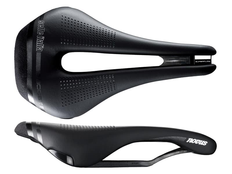 Siodło SELLE ITALIA NOVUS BOOST KIT CARBONIO SUPERFLOW L (id match L3), 187g (NEW).