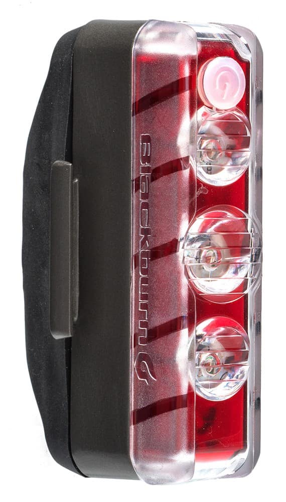 Lampka tylna BLACKBURN DAYBLAZER 125 REAR, 125 lumenów USB czarna (NEW).