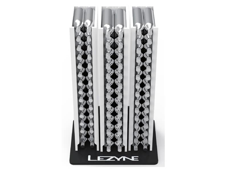 Display LEZYNE COUNTER TOP CO2 CARTRIDGES POP 16g 20g 25g (90 nabojów gazowych CO2) (WYPRZEDAŻ -50%)
